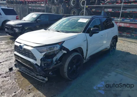 2020 Toyota Rav4 Hybrid Xse из США, поврежденный, VIN JTME6RFVXLD501549